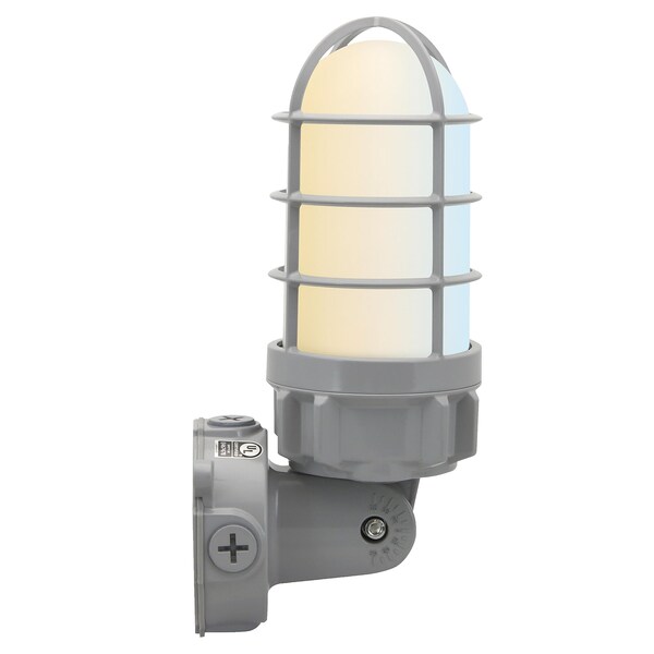 Sunlite LED 21W 2562 Lumen Color Selectable 30K/40K/50K Ceiling/Wall Dimmable Grey Outdoor Vapor Tight Lght 88144-SU - main